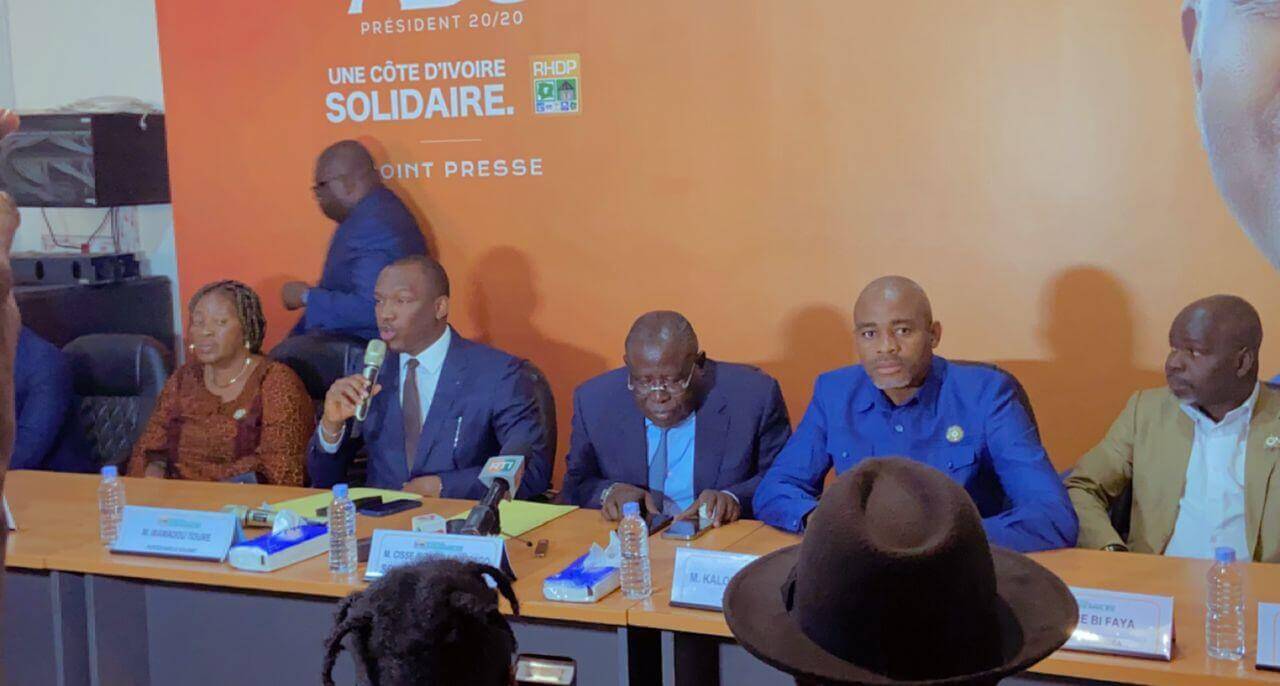 Mercato politique Côte dIvoire Kalou Bonaventure dépose ses valises