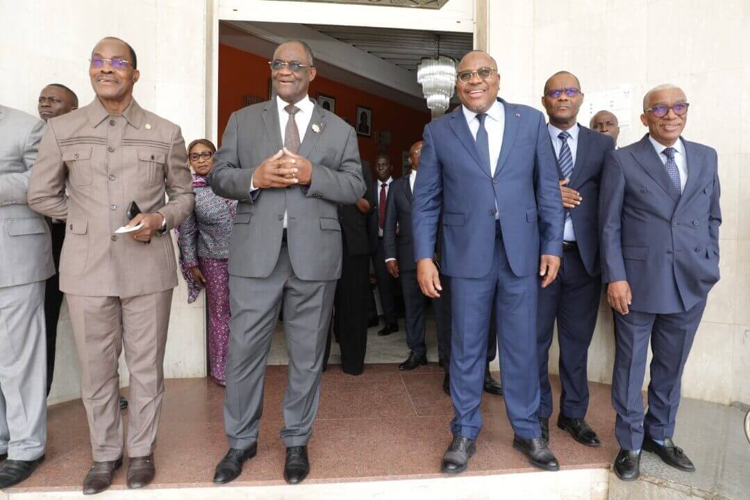 En Côte dIvoire le PDCI tout souriant après la rencontre avec la CEI