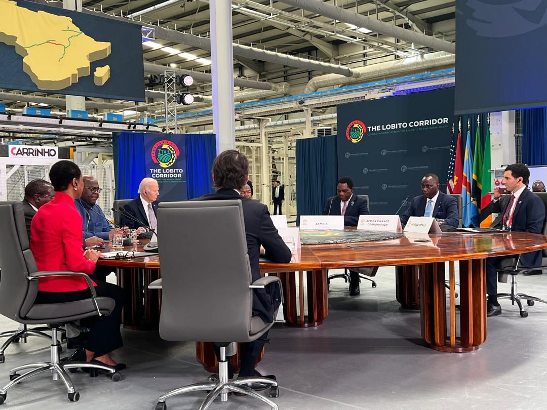 La visite de Biden en Angola : un élan pour le projet ferroviaire Zambie-Lobito mené par l'Africa Finance Corporation (AFC)