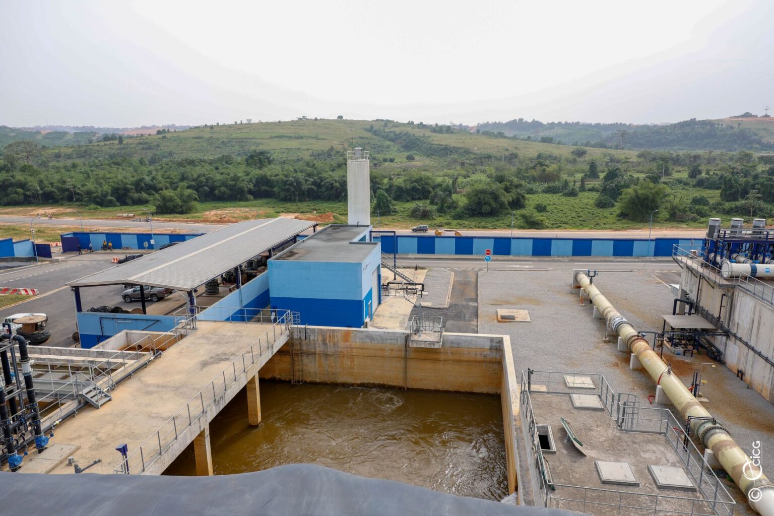 Accès à l'eau potable : l'usine de traitement d'eau potable de la ...