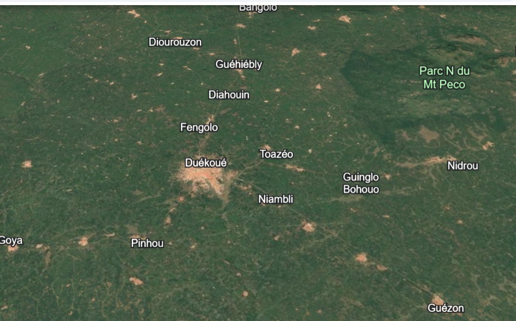 Duékoué: l’OIPR mise sur le suivi satellitaire pour renforcer la protection des forêts de l’Ouest