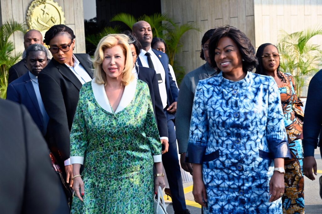 OPDAD Sommet des Premières Dames africaines en Angola: Madame Dominique Ouattara est arrivée à Luanda