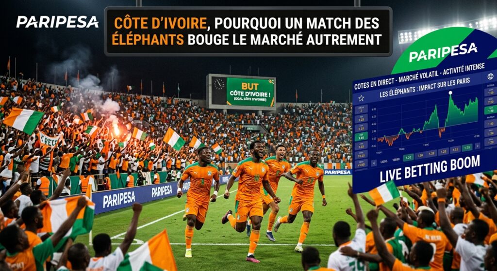 PariPesa Côte d&rsquo;Ivoire, les Éléphants et le marché