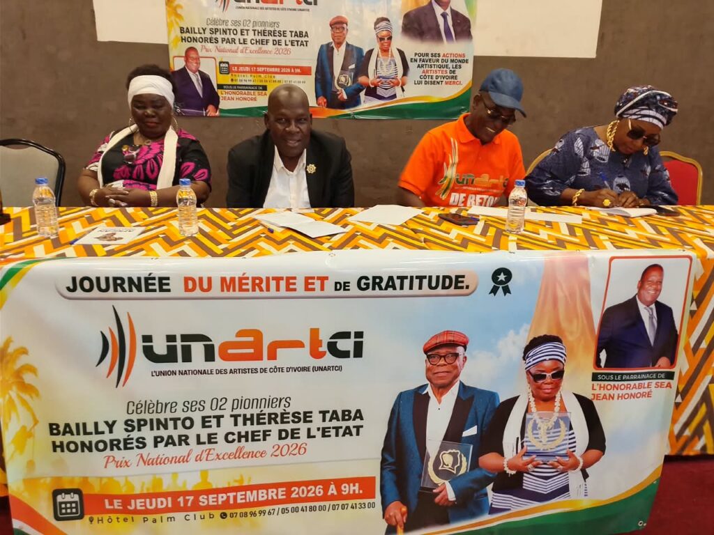 UNARTCI: Les artistes sollicitent le Chef de l’Etat Alassane Ouattara pour la mise en place d’un Fonds de Prévoyance Sociale
