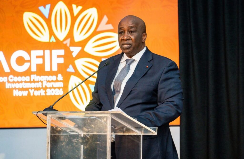 Cacao : à New York, Aly Touré plaide pour une meilleure rémunération des producteurs