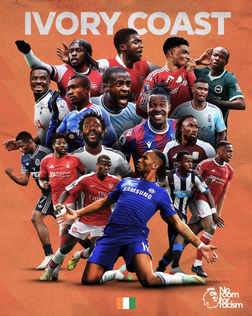 De Didier Drogba à Amad Diallo: la Premier League rend hommage à 50 footballeurs ivoiriens