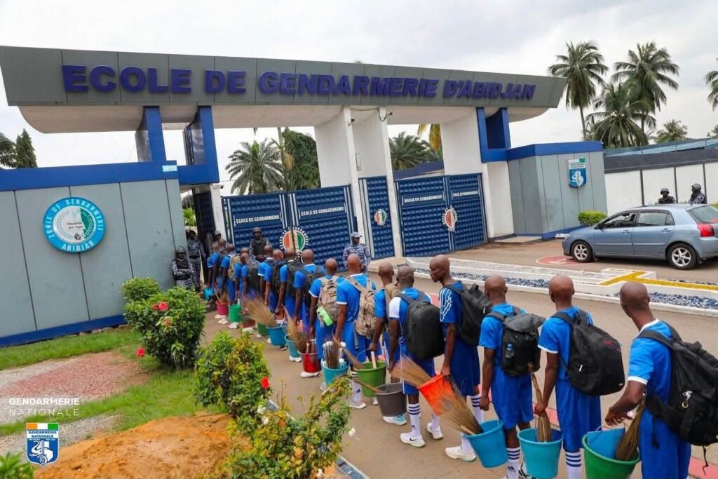 Côte d’Ivoire : 102 élèves gendarmes radiés des écoles de formation pour usage de stupéfiants